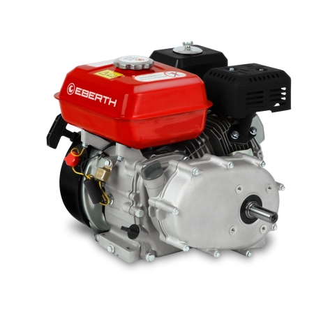 Flybear 5,1 kW 4-Takt 7,5 PS Benzinmotor Standmotor Kartmotor Benzin Motor Engine für Pumpen und Boote rot