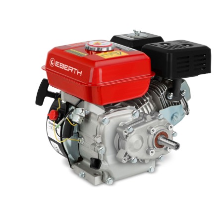 EBERTH 6,5 PS 4,8 kW Benzinmotor, 4-Takt, 1 Zylinder, 20 mm Ø Welle, Reduktion 