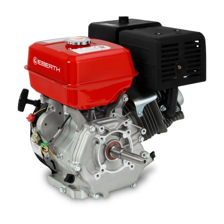 EBERTH 15 PS 11,03 kW Benzinmotor mit konischer 22 mm Ø Welle, Standmotor Kartmotor, 420 ccm 