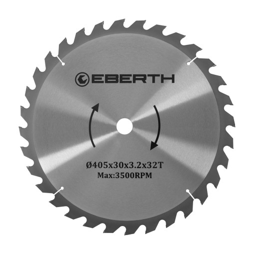 EBERTH Sägeblatt mit 405 mm Durchmesser - 32 Zähne
