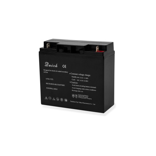 EBERTH Blei Akku 12 Volt Batterie mit 17ah Nennkapazität wartungsfrei