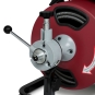 EBERTH Rohrreinigungsmaschine Elektrisch mit 20m Spirale und Vorschubeinheit
