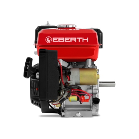 EBERTH 6,5PS / 4,8kW Benzinmotor 1 Zylinder 4-Takt mit E-Start und Batterie