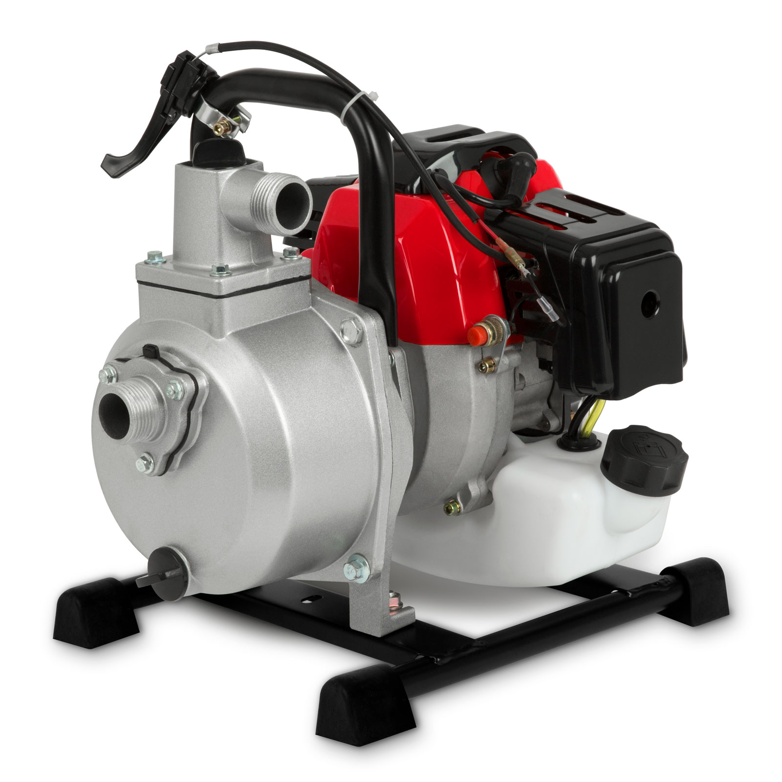 Tragbare Benzinmotor 4 Takt Motor Kreiselpumpe Wasserpumpe für Garten Benzin  Wasserpumpe : : Garten