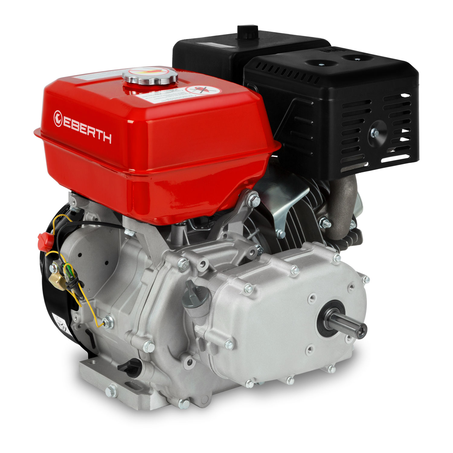 EBERTH 13 PS 9,56 kW Benzinmotor, 4-Takt, 1 Zylinder, 22 mm Ø