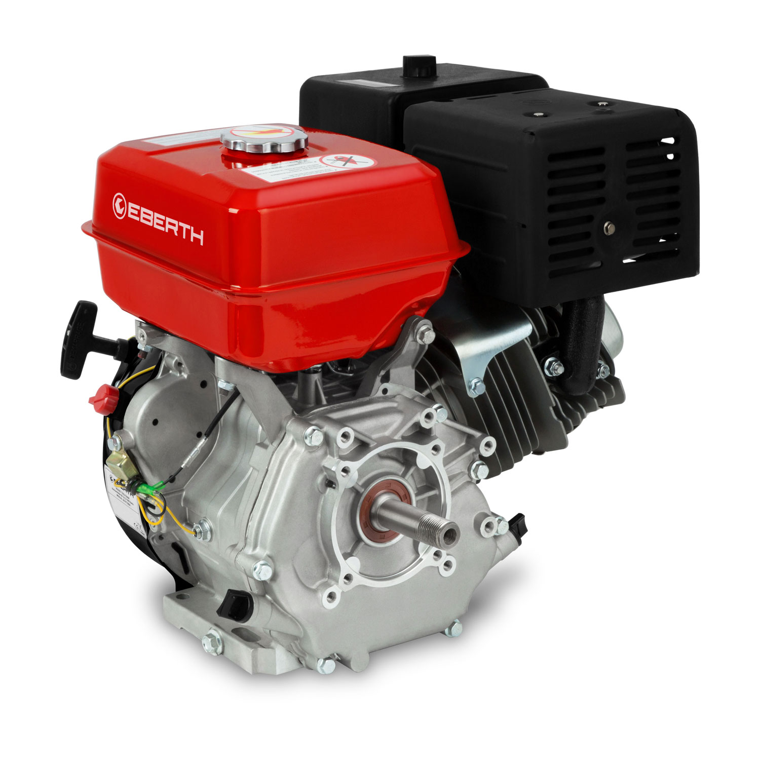 EBERTH 13 PS 9,56 kW Benzinmotor, 4-Takt, 1 Zylinder, 25,4 mm Ø