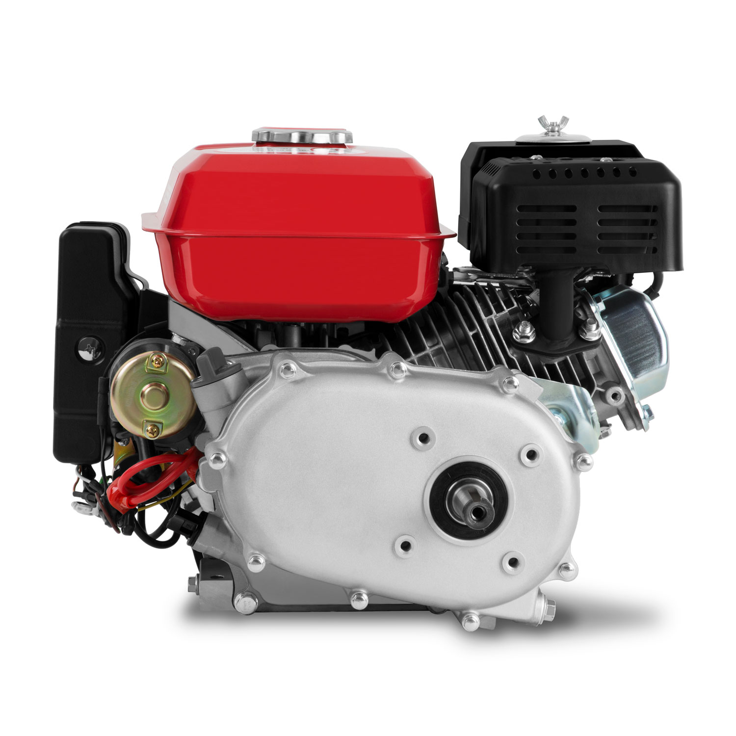 6,5PS 4,8KW Benzinmotor Standmotor Kart Motor 4-Takt 1 Zylinder E-Start 20mm NEU 