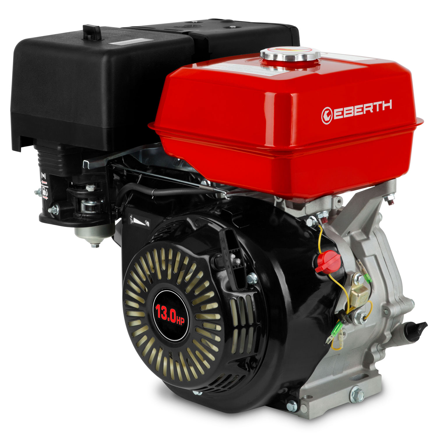 13 PS Benzinmotor 4-Takt Ölbadkupplung Standmotor Go Kart Motor 25mm Welle 420CC